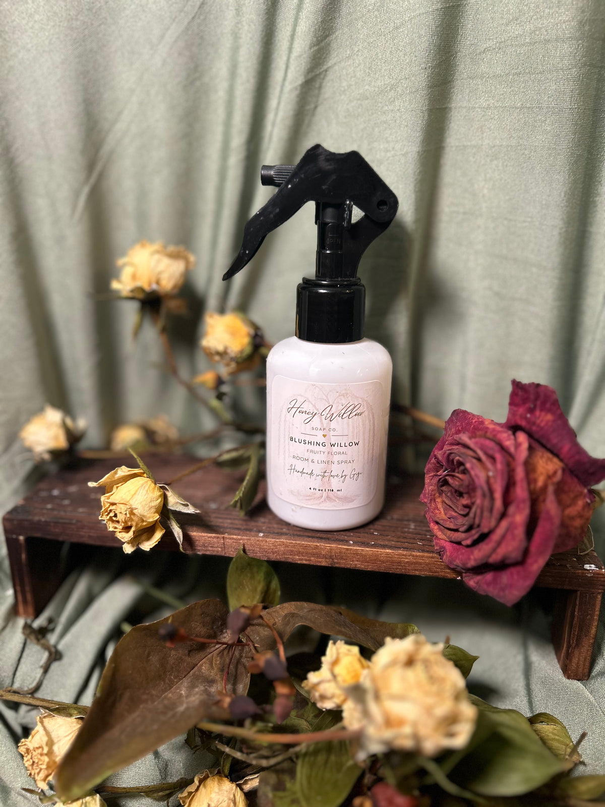 Blushing Willow Room + Linen Spray